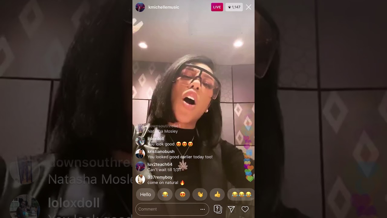 K.Michelle- All the lovers (Live full song)
