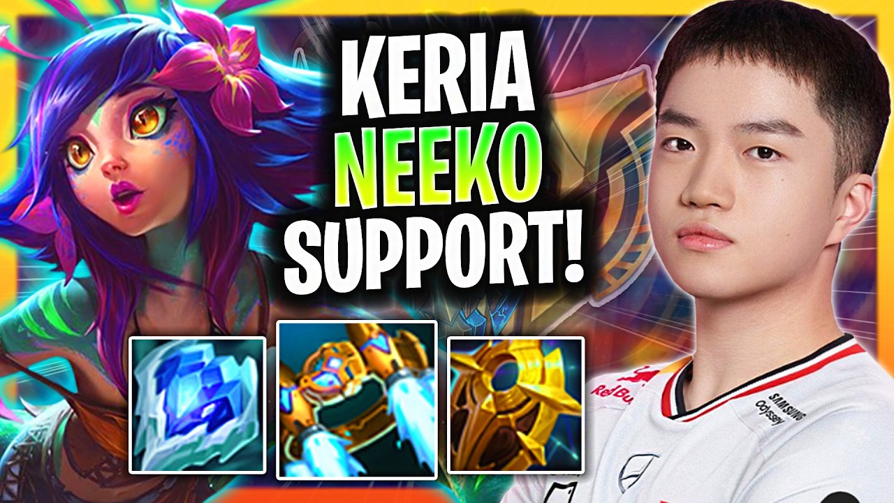 KERIA NEEKO SUPPORT GAMEPLAY! | T1 Keria Neeko SUPPORT High Elo Patch 26.4