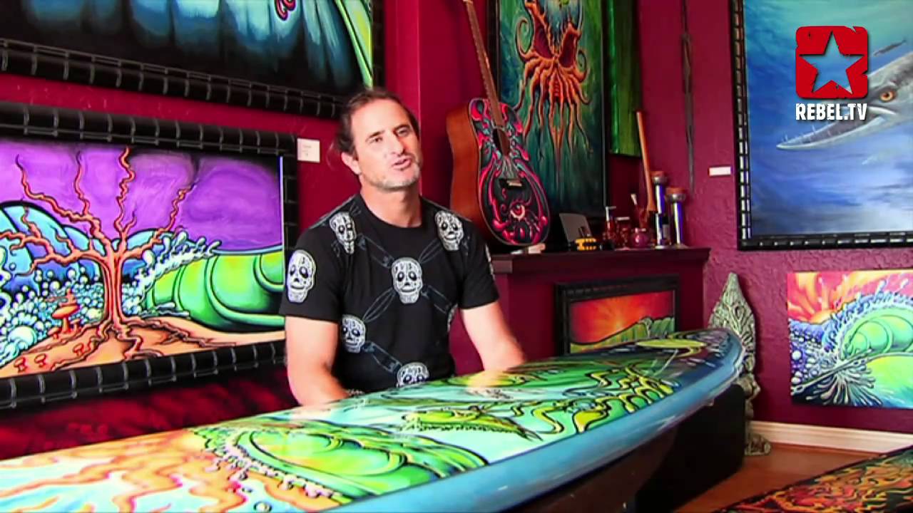 Surf art from California - with Drew Brophy, Rick Griffin and many more!