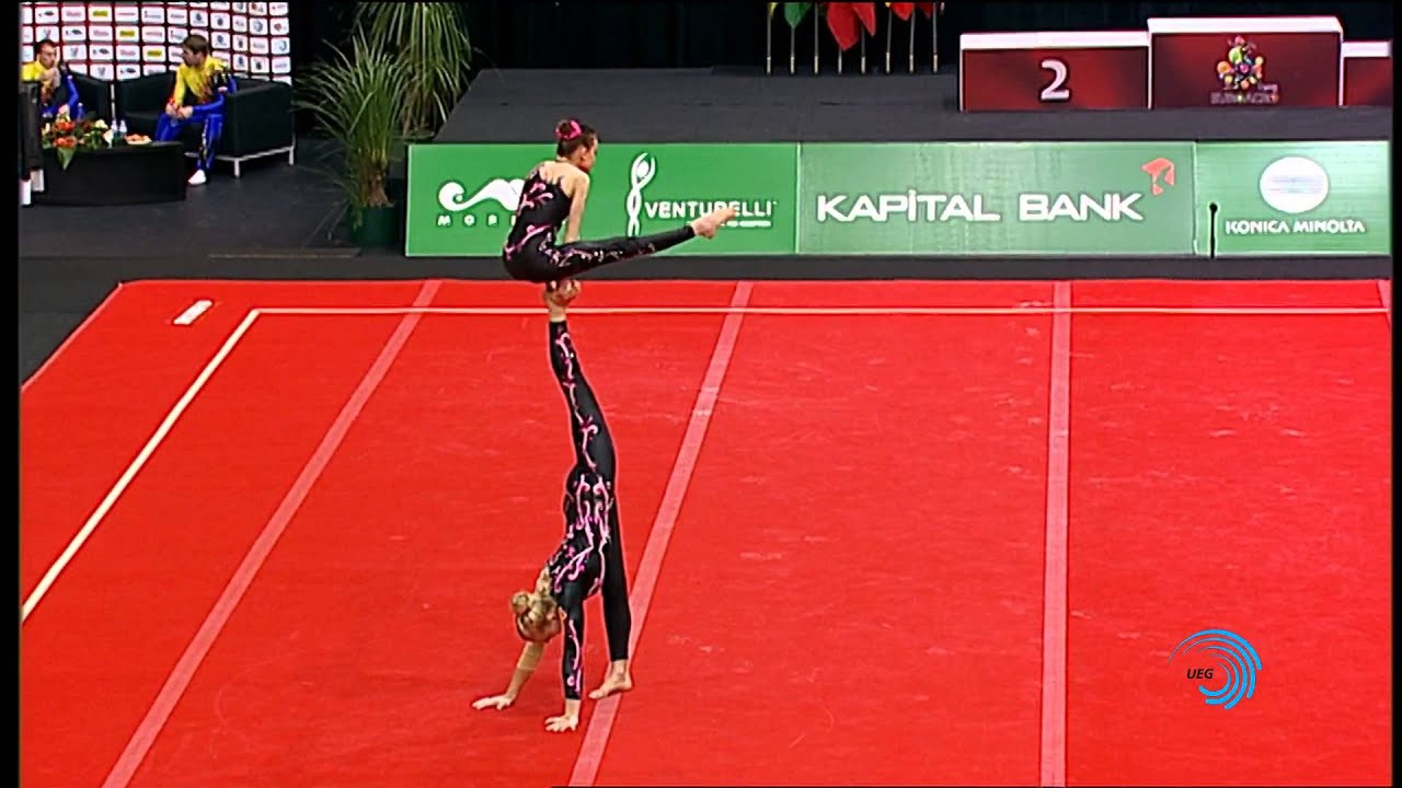 Nikki SNEL -- Eline DE SMEDT (Belgium) -- 2013 European Champions