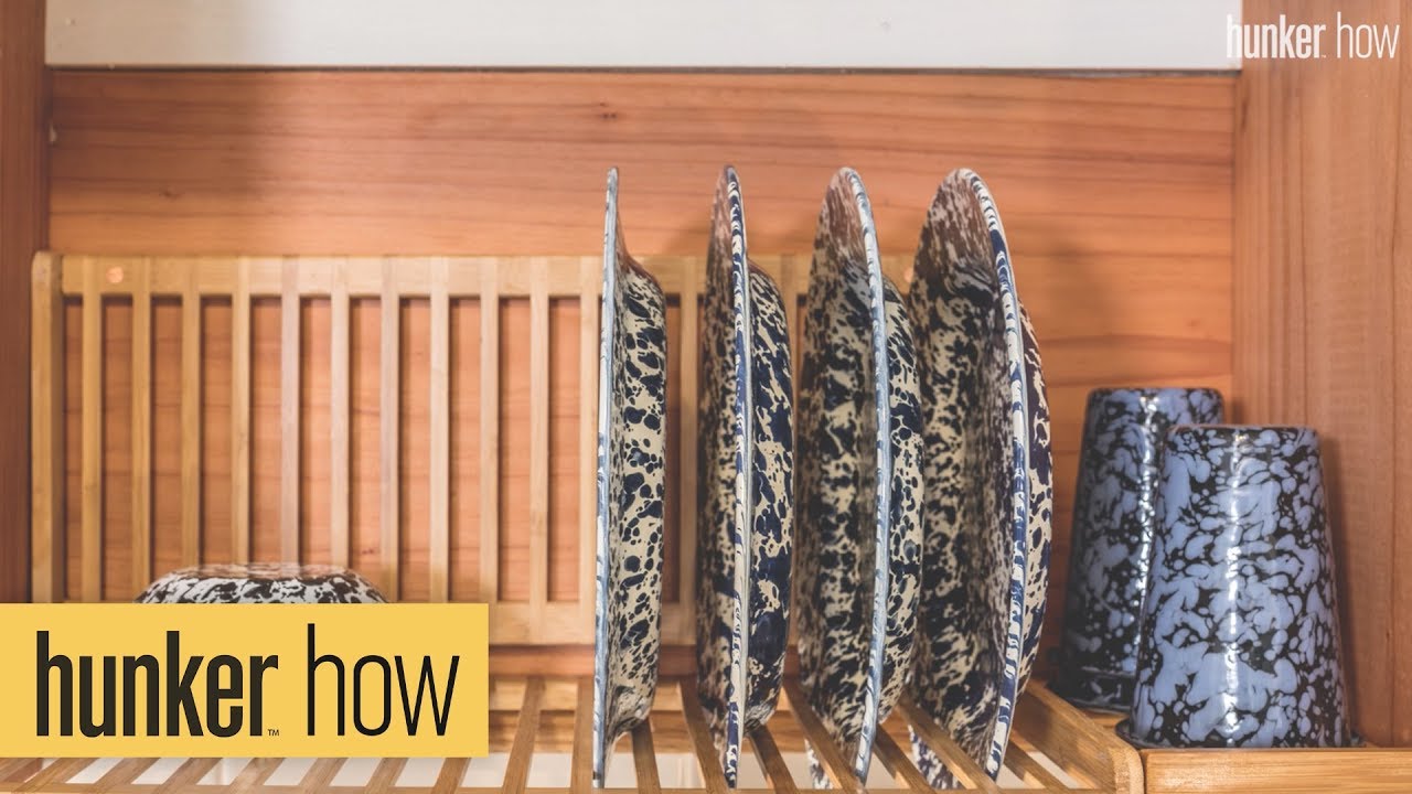 Create a Scandinavian Drying Cabinet from an Amazon Bamboo Rack
