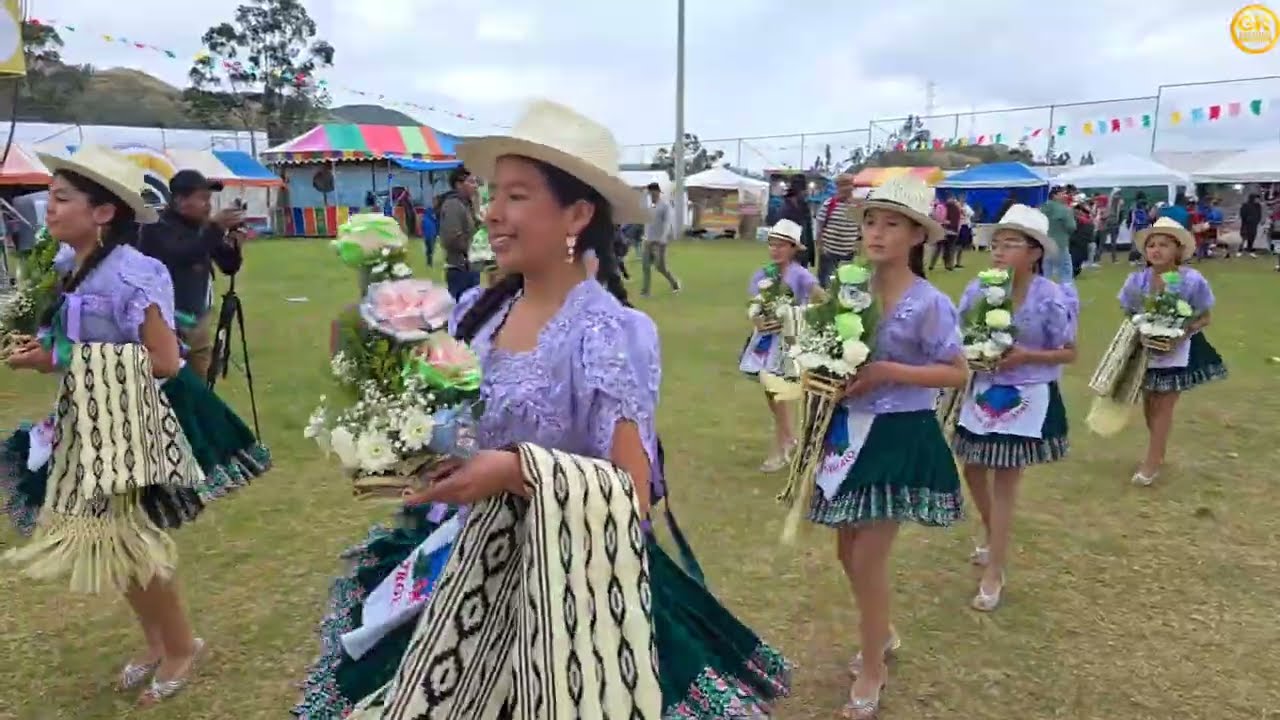 WARMI FEST PARROQUIALIZACIÓN LUIS CORDERO 108 AÑOS AZOGUES 2025 CONCURSO FLORERAS