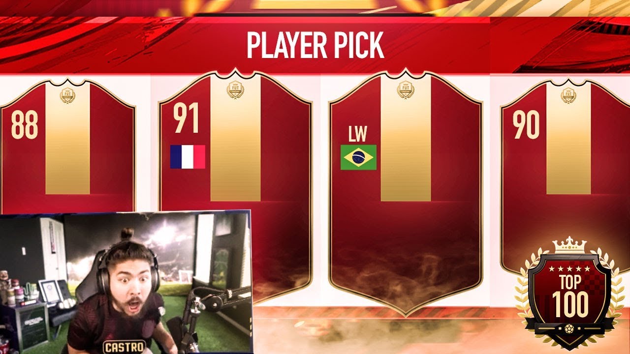 МОИ ПАКИ С ВЫБОРОМ ИГРОКОВ ИЗ ТОП-100!! О БОЖЕ, МНЕ ВЫПАЛ ЛУЧШИЙ!! FIFA 19