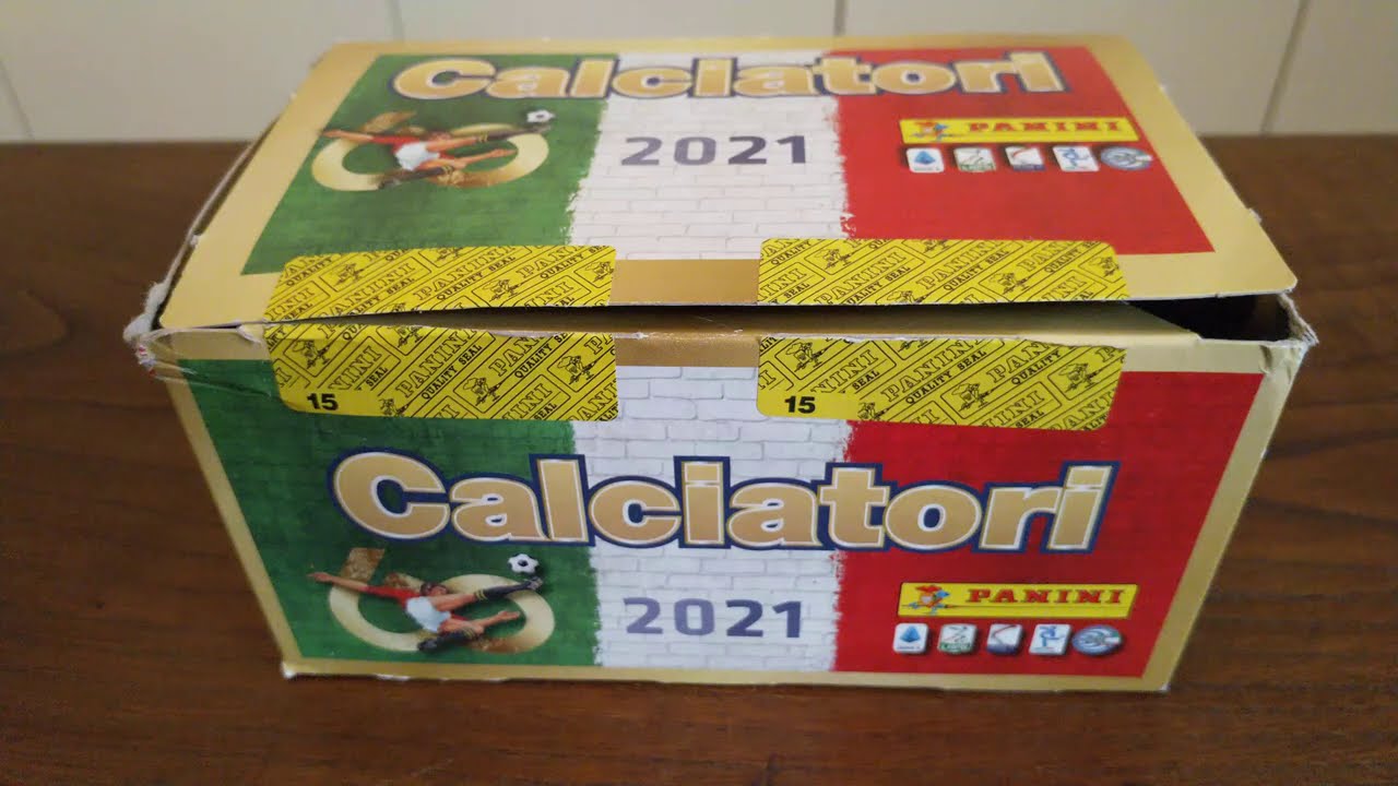 APERTURA BOX BUSTINE CALCIATORI PANINI 2020-21