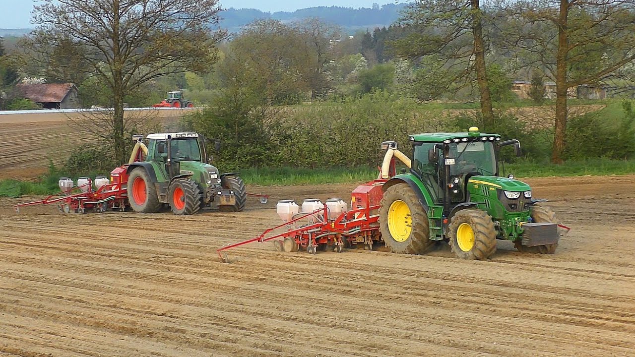 2 x JOHN DEERE / 2 x FENDT / 2 x Kuhn / 2 x Becker | Maisaussaat - LU Christ