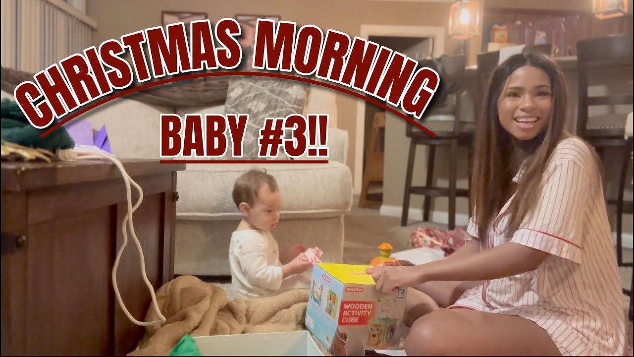 Surprise! We're PREGNANT With Baby #3 ! (Christmas Edition)