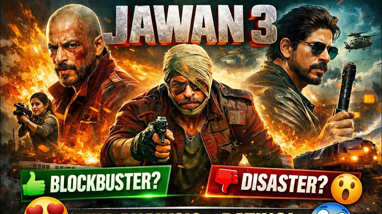 “Jawan 3 – blockbuster ya disappointment? Full honest review! 🔥🎬