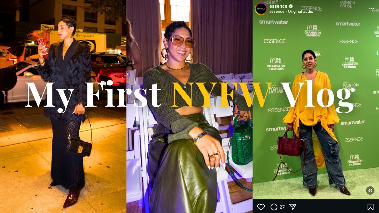 NEW YORK FASHION WEEK VLOG! My First NYFW as a Small Creator
