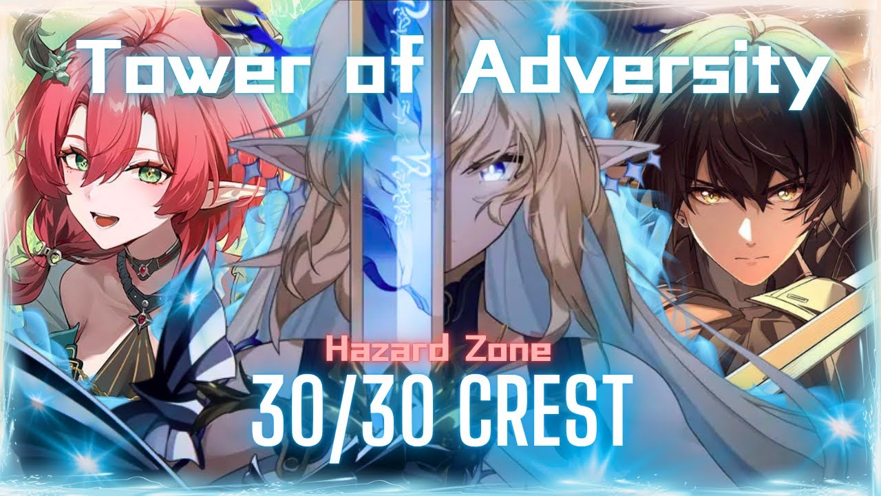 NEW 2.4 Tower of Adversity - Hazard Zone Full Clear | Cartethyia HYPERCARRY | Wuthering Waves
