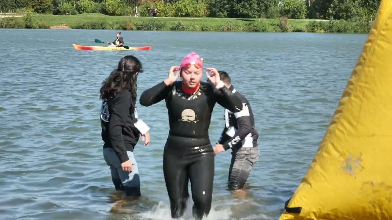 Triathlon Seurre 2024. Course contre la montre. parcours S.
