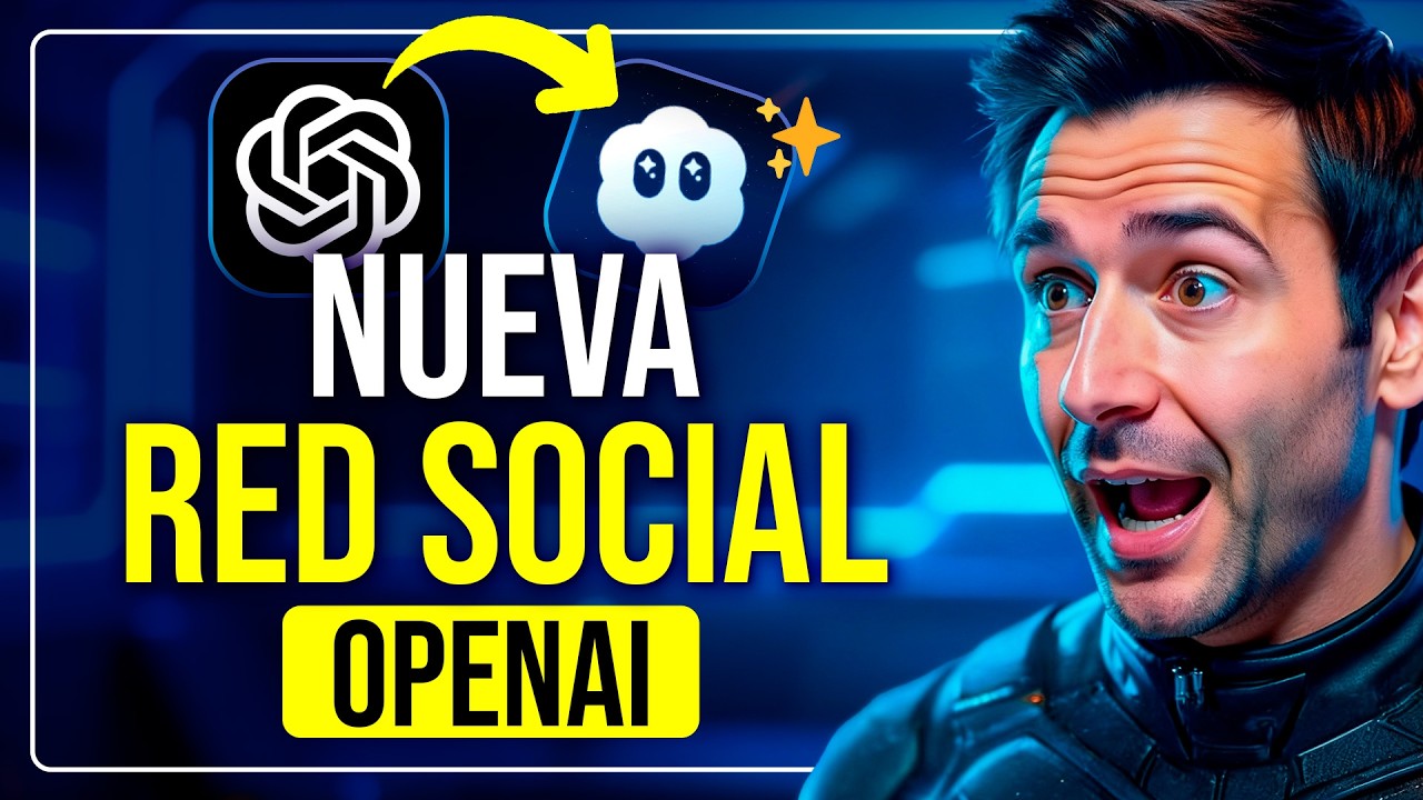 ¡BRUTAL! OpenAI rompe las redes sociales con SORA 2 🤯 Nueva red social
