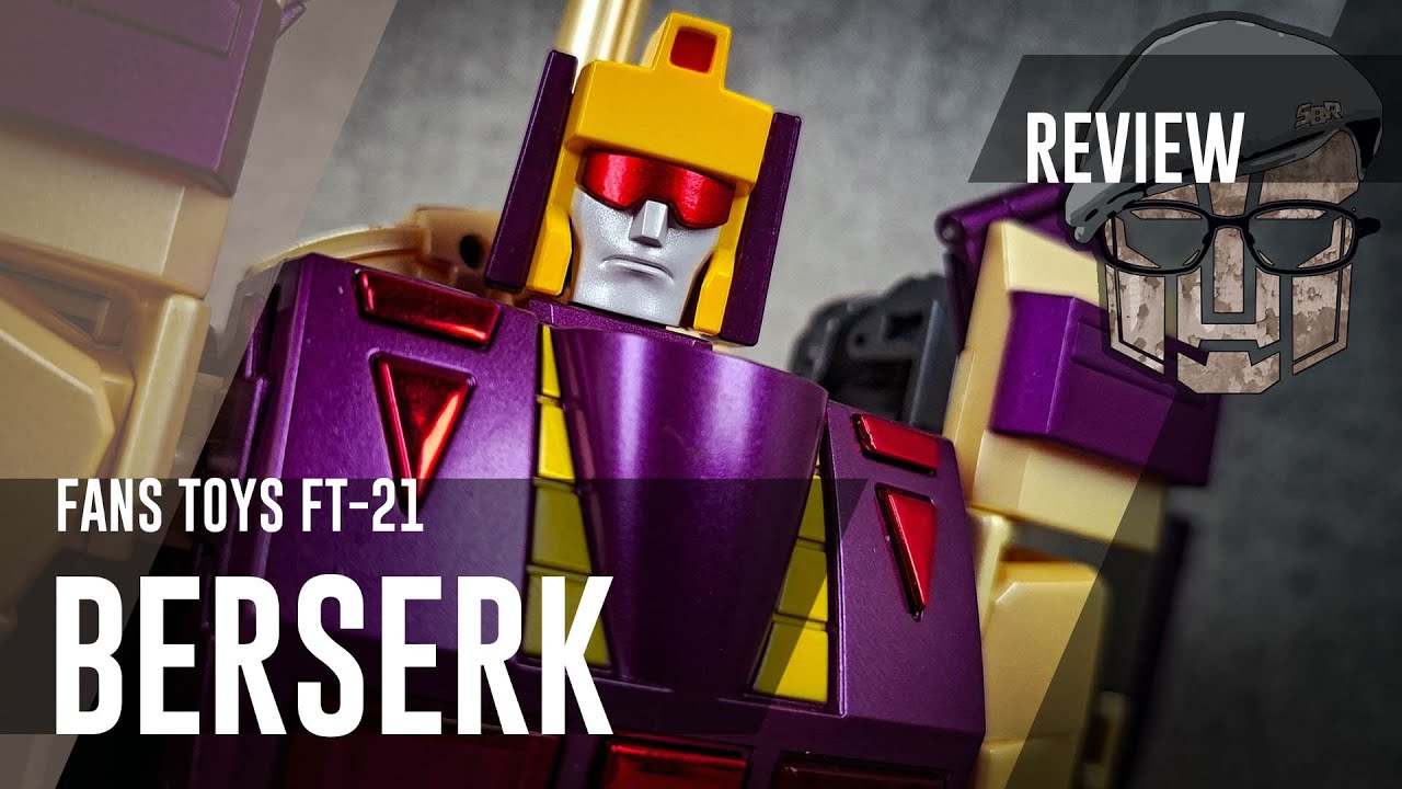 Fans Toys FT-21 Berserk | 3rd Party Transformers Masterpiece Blitzwing | Review deutsch