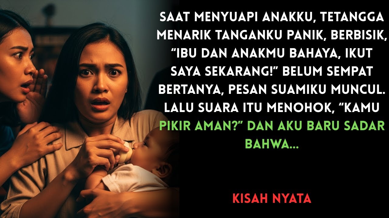Saat Menyuapi Anakku, Tetangga Menarik Tanganku Panik: Ternyata Suamiku Dalangnya