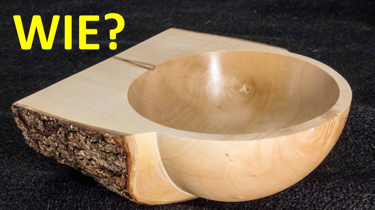 Wie Geht Das??  Die Kugelschale im Stamm!