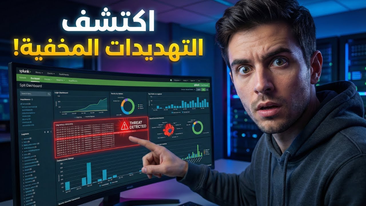 الفيديو #11: تعلّم أشهر أداة في الـ SOC.. أساسيات Splunk | شرح Splunk: The Basics #11
