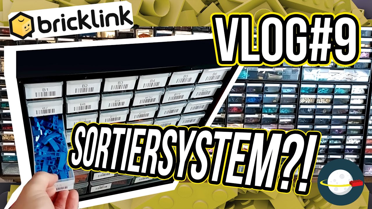 VLOG #9 So sortiere ich meinen Lego® Bricklink Shop - Meine Sortiersysteme