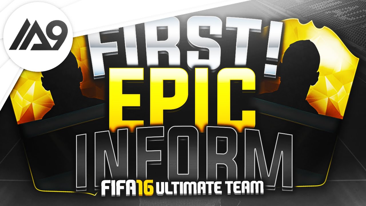 FIRST EPIC INFORM + 90 RATED PACKED PLAYERS - FIFA 16 ULTIMATE TEAM