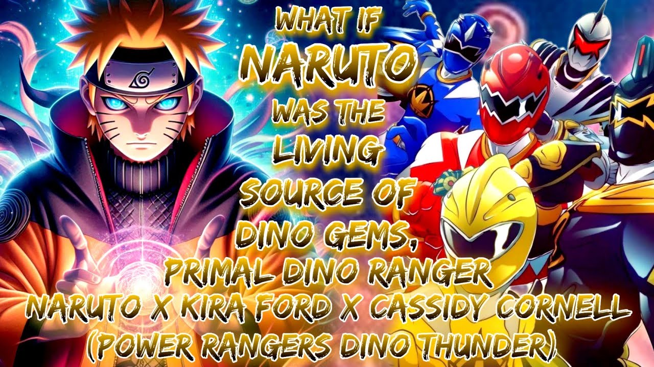 What If Naruto Was  Dino Gems, The Primal Dino Ranger | Naruto X Kira Ford X Cassidy Cornell 