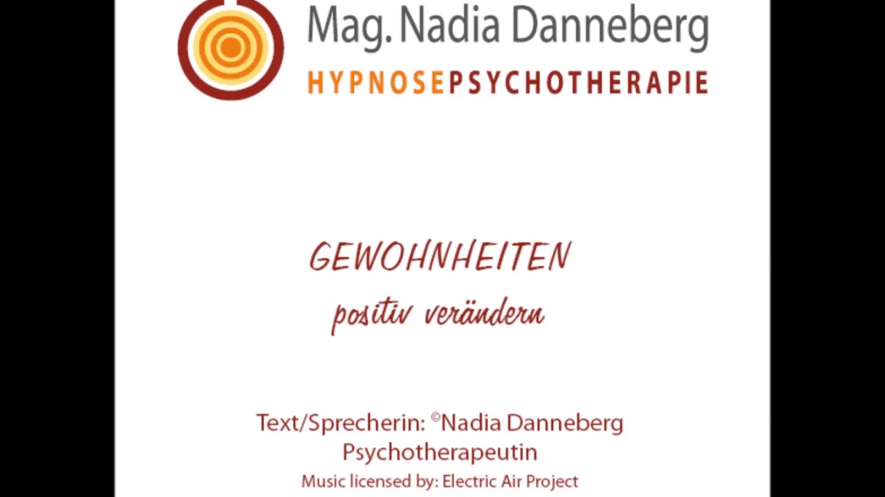 GEWOHNHEITEN positiv verändern