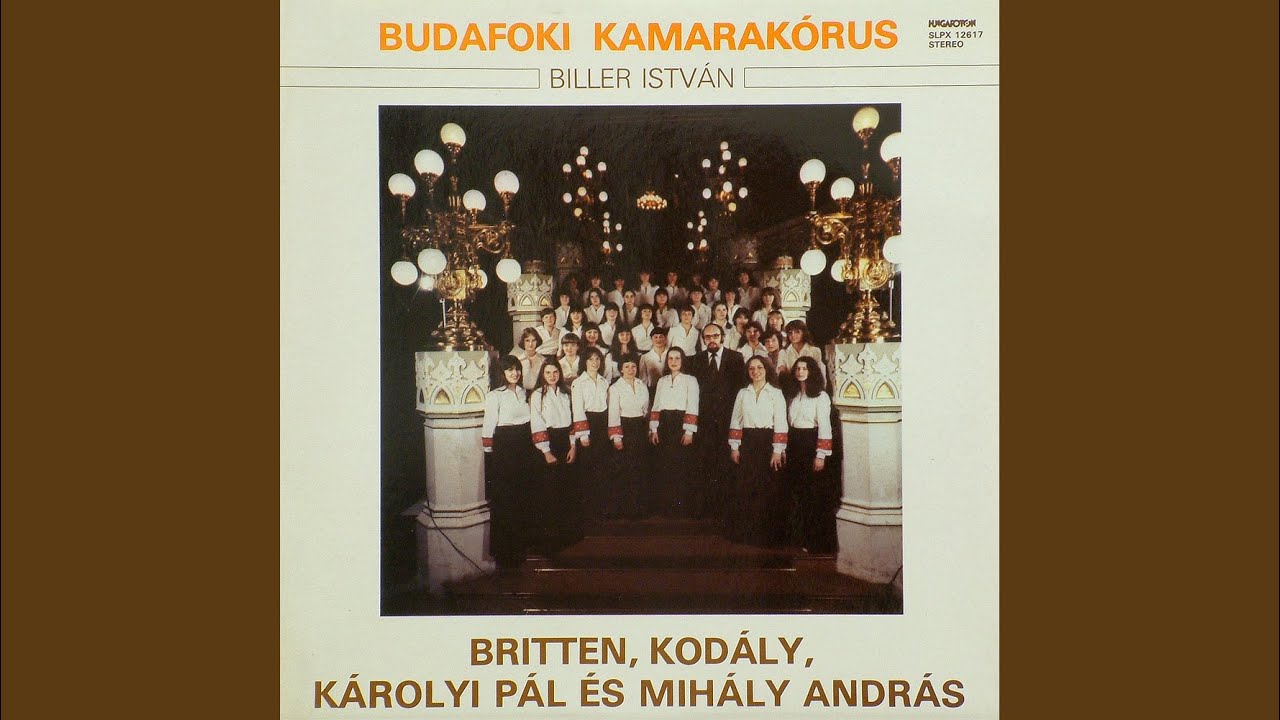 Karácsonyi énekek Op. 28 - Oly kicsi ő (This little Babe) - Robert Southwell