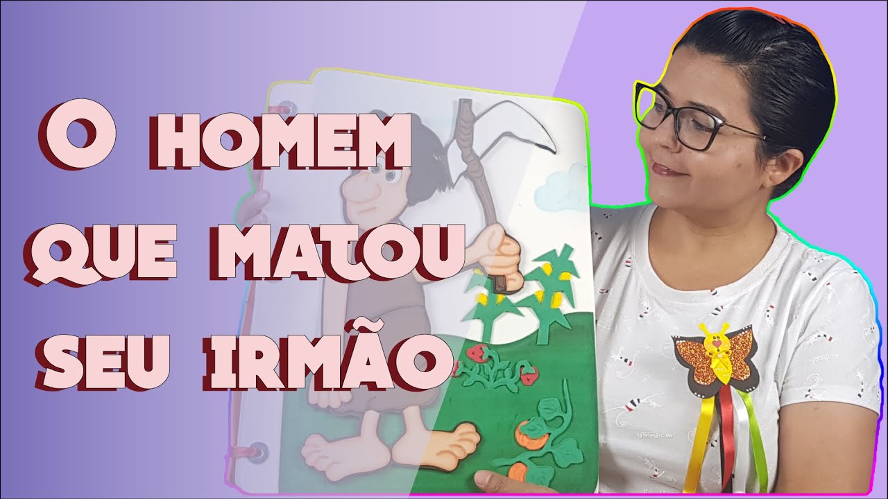Caim e Abel -  História Bíblica infantil.