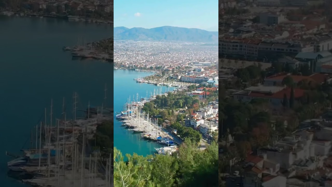 FETHİYE Drone &ccedil;ekimi Merkez 2022
