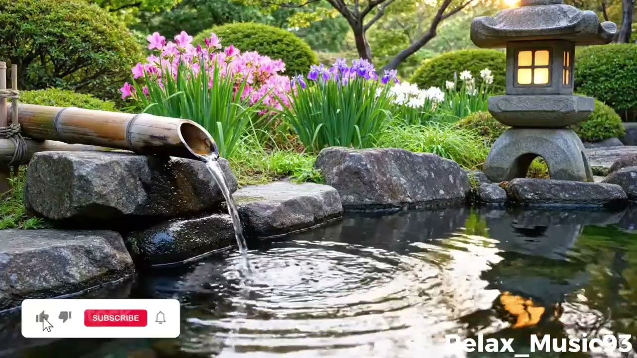 Calming Piano Music + Water Sounds 🌿 Deep Healing, Stress & Anxiety Relief (Long Duration