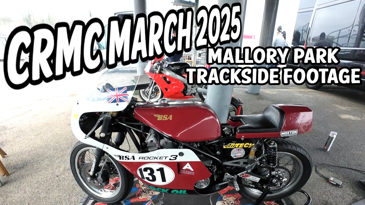 Classic Bikes Battle it Out at Mallory Park March 2025