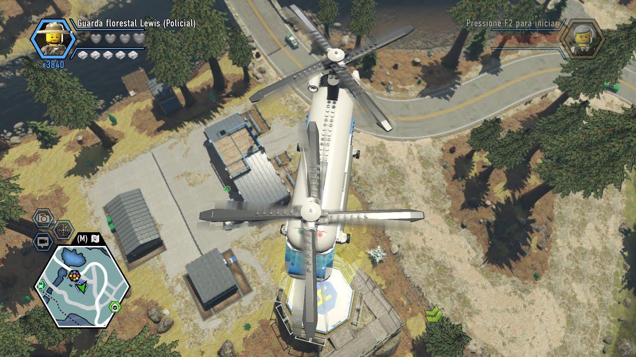 LEGO® City Undercover - LeonMid - Polícia Florestal X Delegacia de Polícia (de Helicóptero)