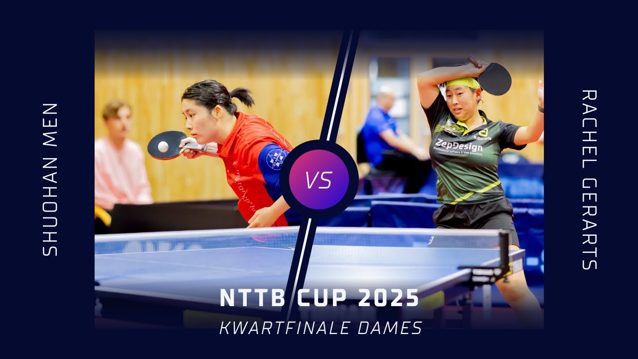 NTTB Cup 2025 - kwartfinale: Shuohan Men - Rachel Gerarts