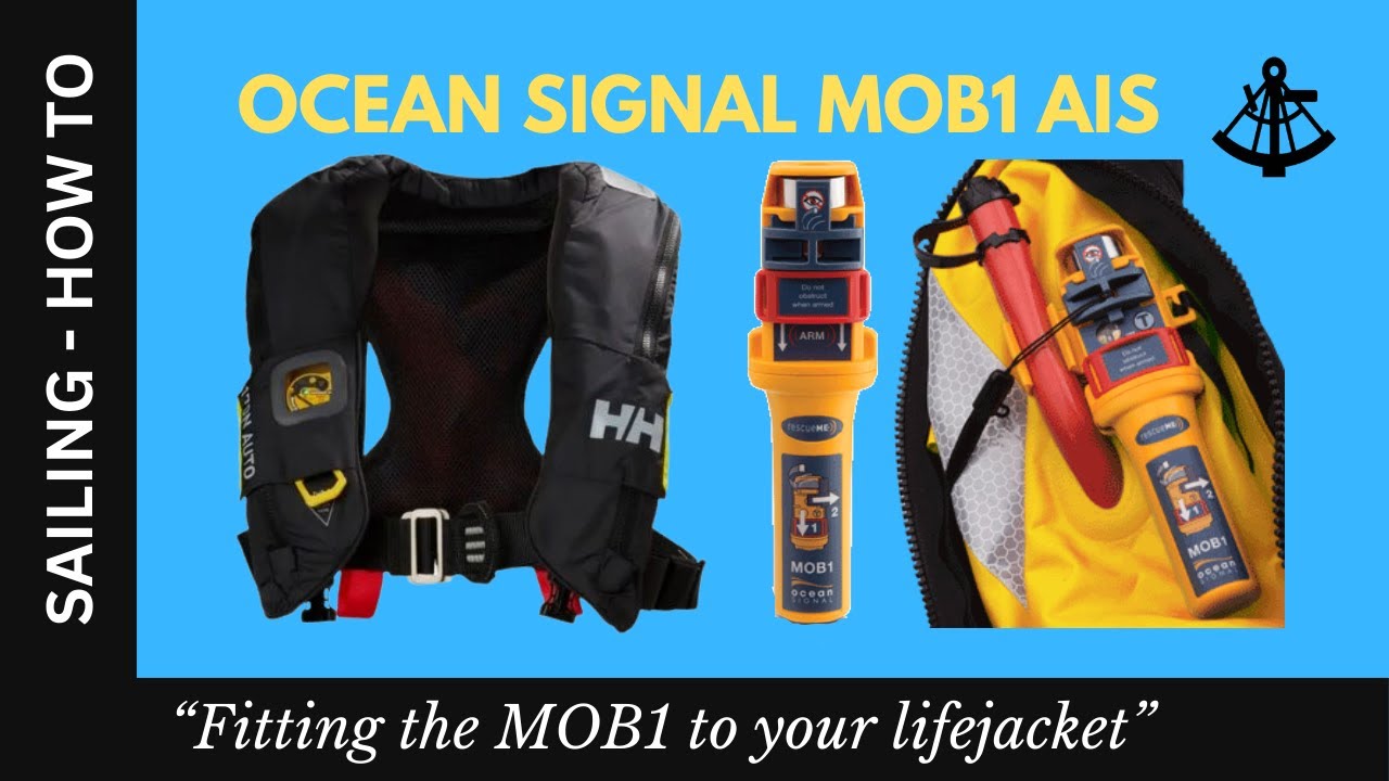 How to fit the Ocean Signal MOB 1 AIS & MOB LIFESAVER to your life jacket (PDF) - HH Sailsafe