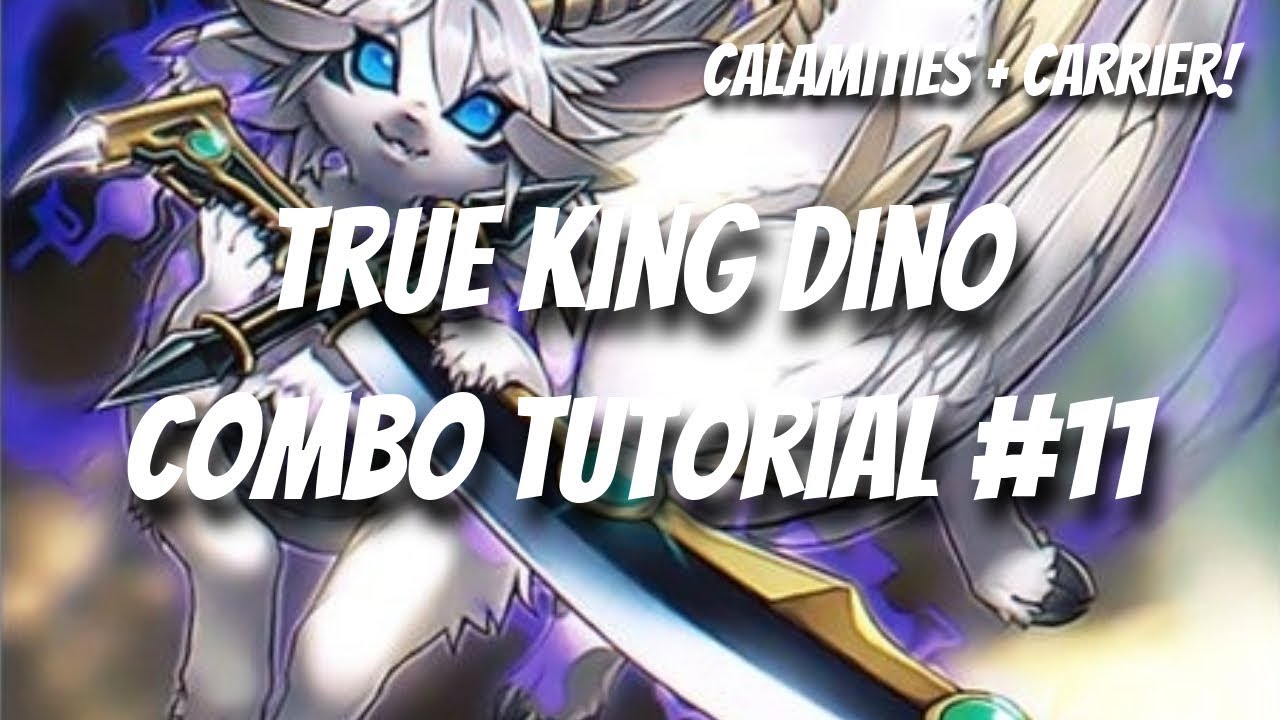 Yu-Gi-Oh! True King Dinosaur Combo Tutorial #11 Union Carrier, Calamities, Buster, Shaman!