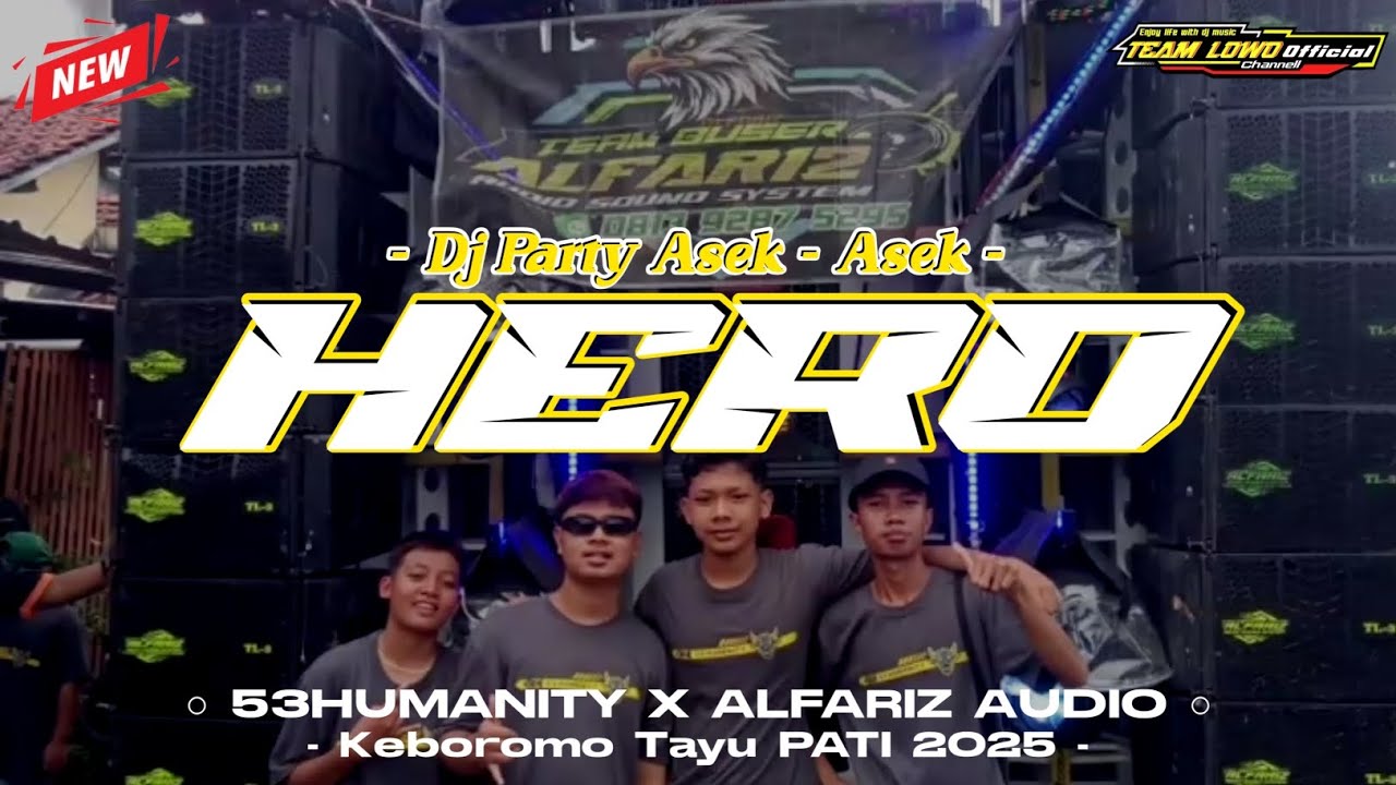 DJ HERO PARTY ASEK - ASEK ● 53HUMANITY X ALFARIZ AUDIO ● KARNAVAL KEBOROMO TAYU PATI 2025