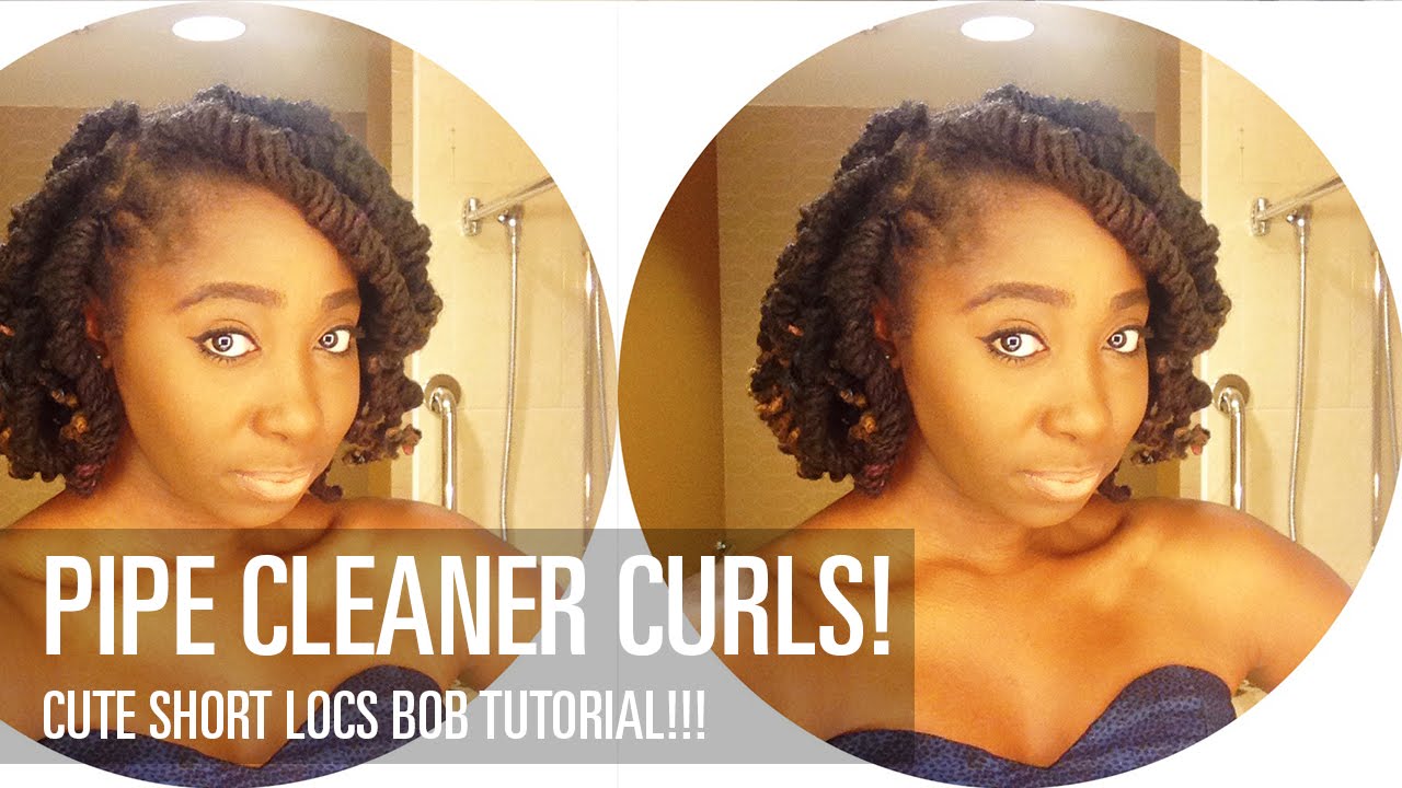 CRE8TIVE SOUL | PIPE CLEANER CURLS BOB TUTORIAL