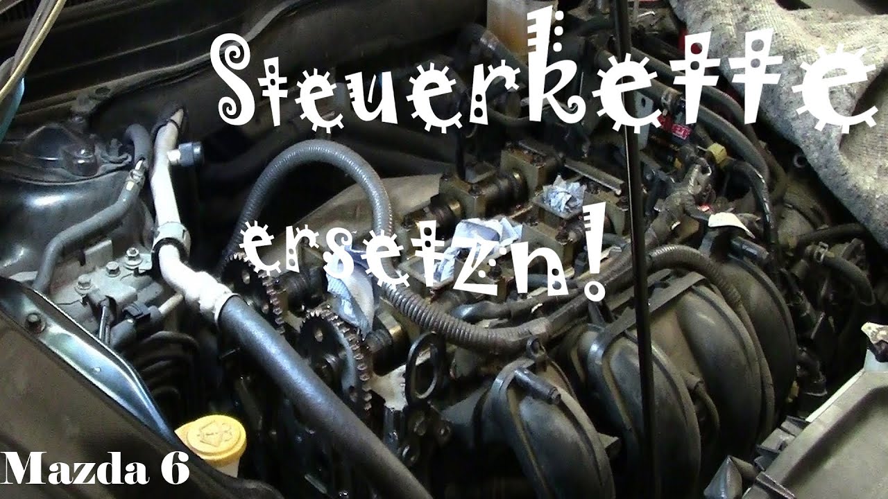 Steuerkette Fachgerecht ersetzen! Mazda und Ford Motoren , Timing Chain Mazda and Ford Engine