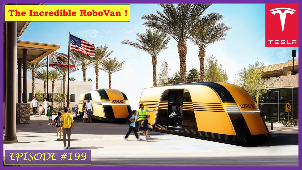 The Incredible RoboVan 🚌 🔋 🚇 🚍 💰 👍🏼 #199