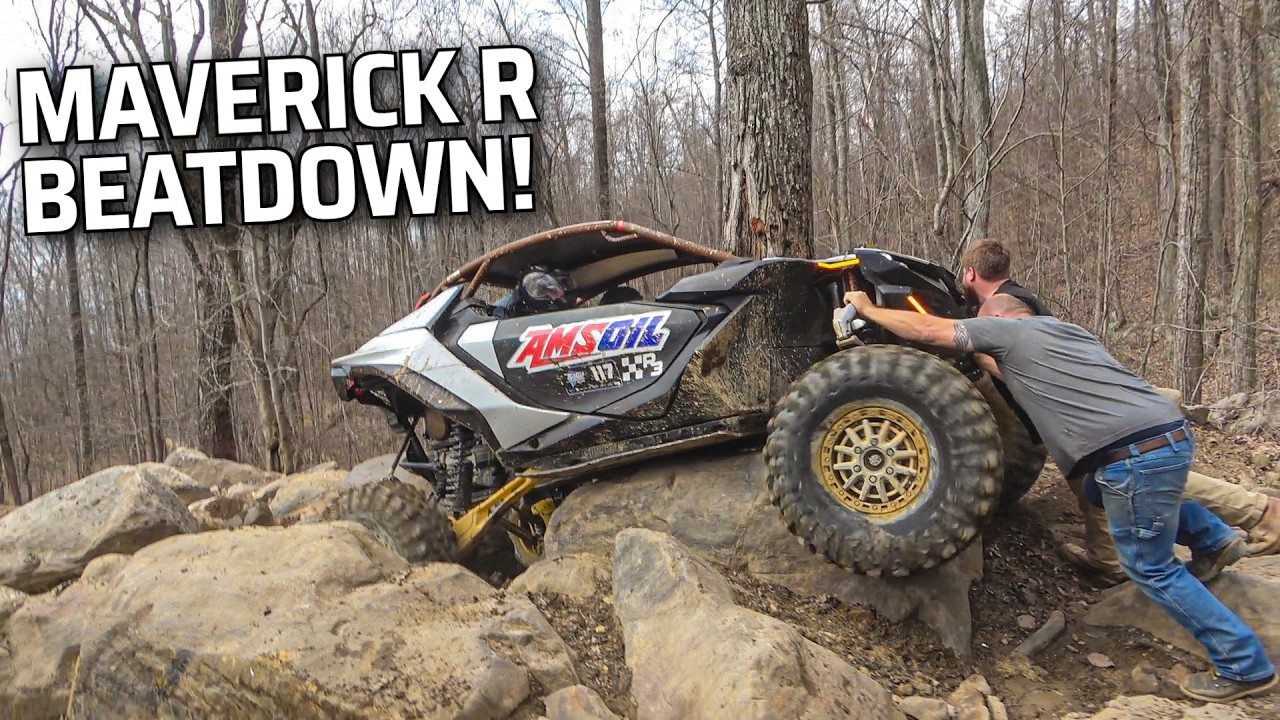 We hit Windrocks WILDEST trail! Pro R and Mav R BEATDOWN!
