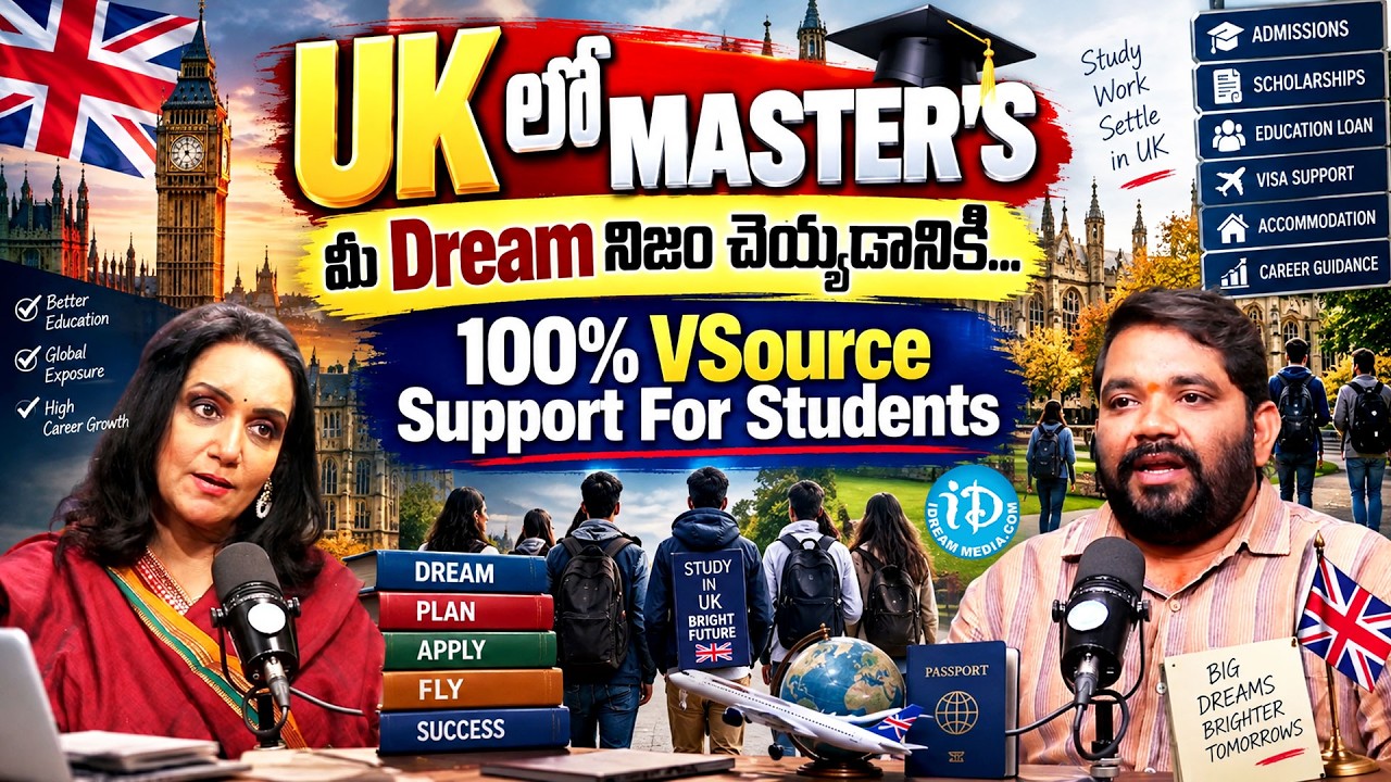 UK Master&rsquo;s Dream? 🎓 VSource Offers Complete Support for Students! | From Admission to Visa & Loan