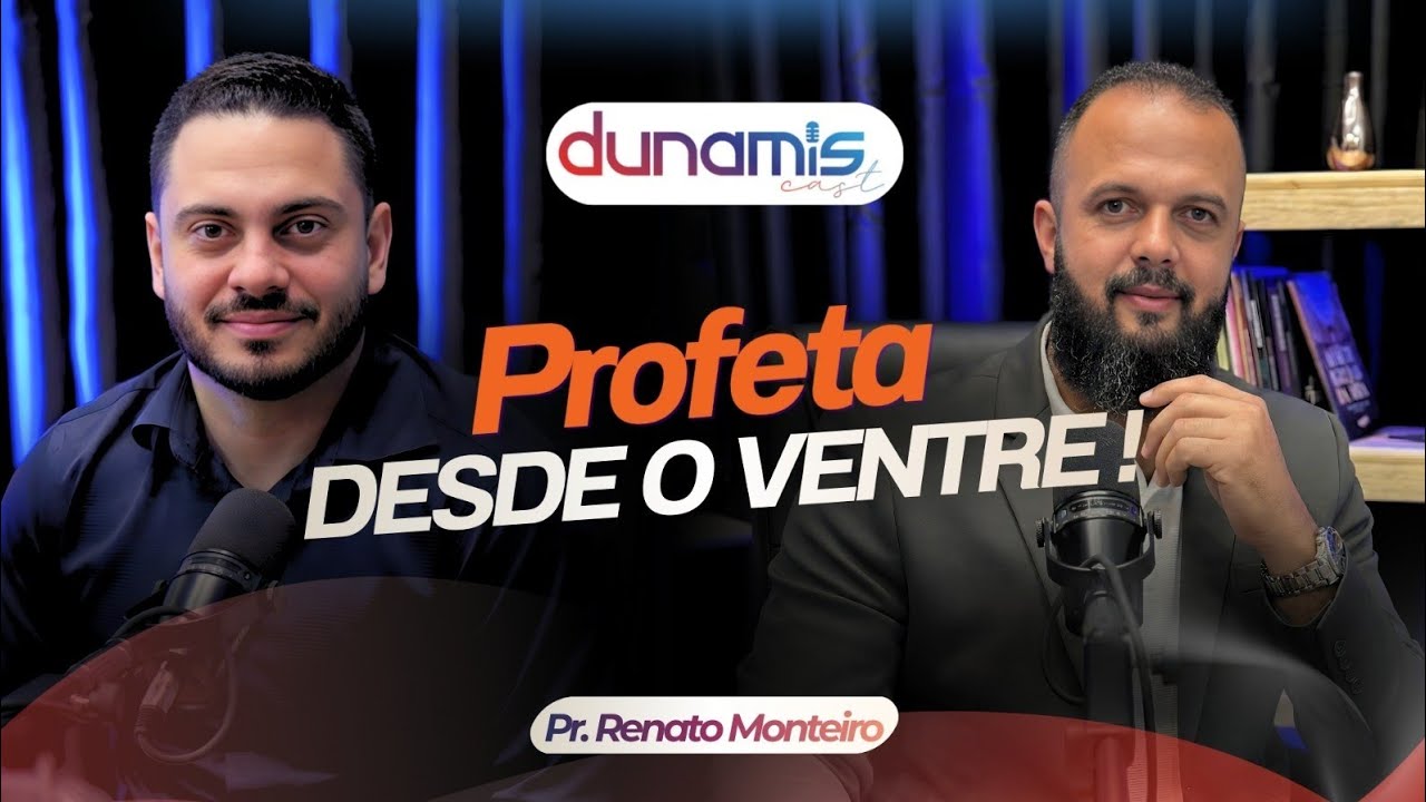 Profeta desde  o ventre  ,ele nasceu para o sobrenatural: Profeta :Renato Monteiro dunamis cast. 