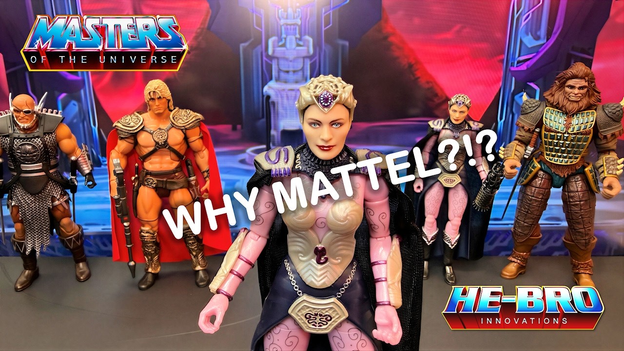 Masterverse 1987 Movie Evil-Lyn: Unboxing, Custom Black Wash, & 