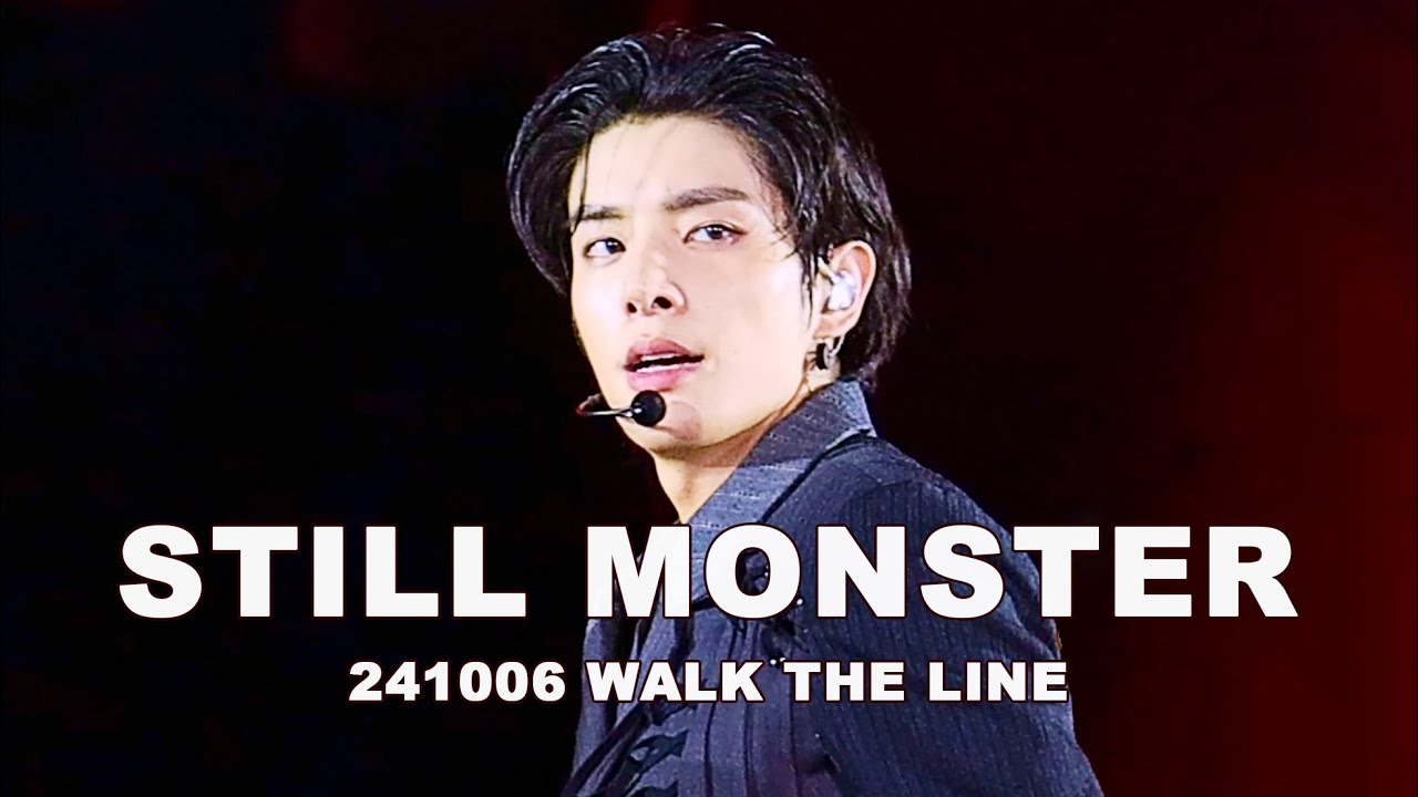 241006 WALK THE LINE   STILL MONSTER  엔하이픈 제이크  ENHYPEN JAKE FANCAM 4K FOCUS