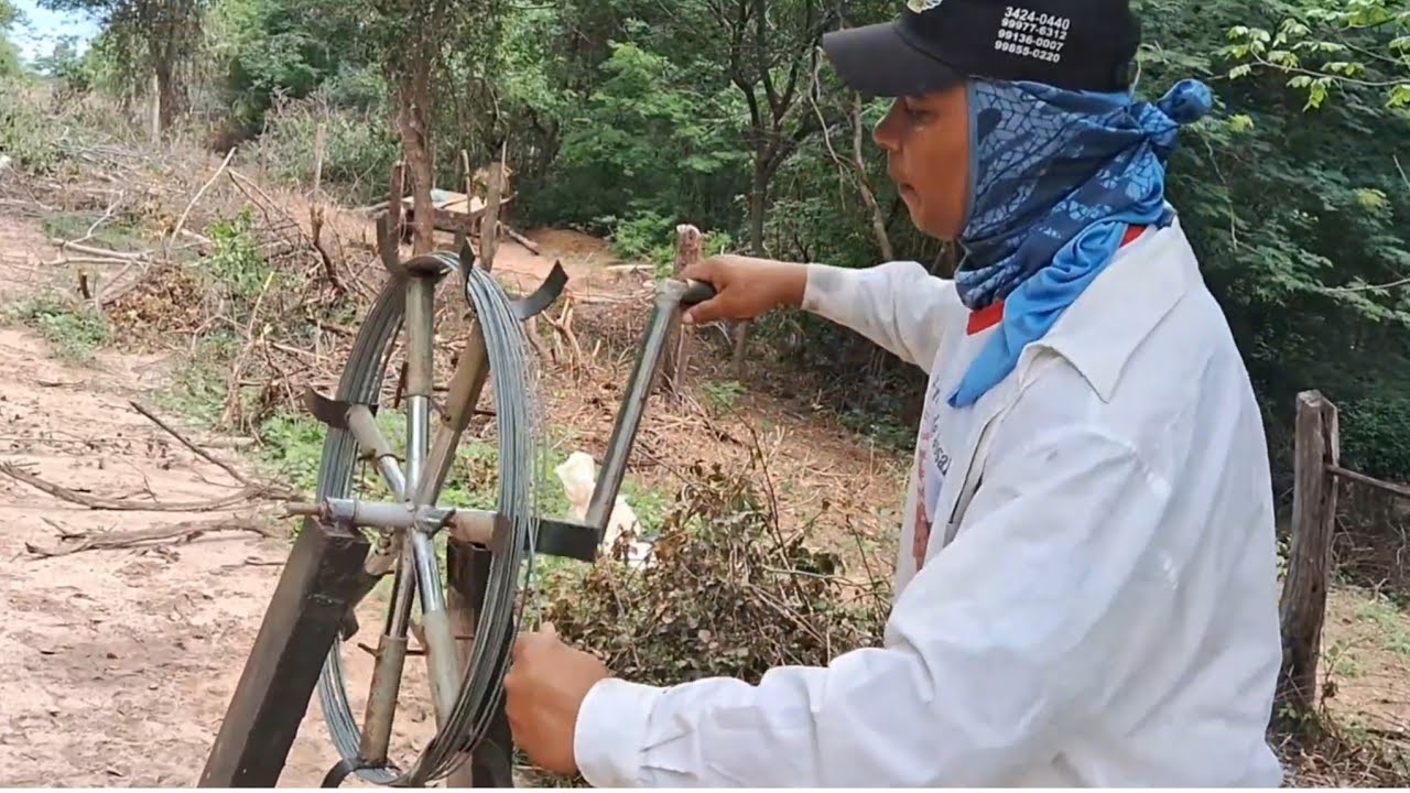 a melhor ferramenta pra enrolar arame liso,  simples barato e funcional