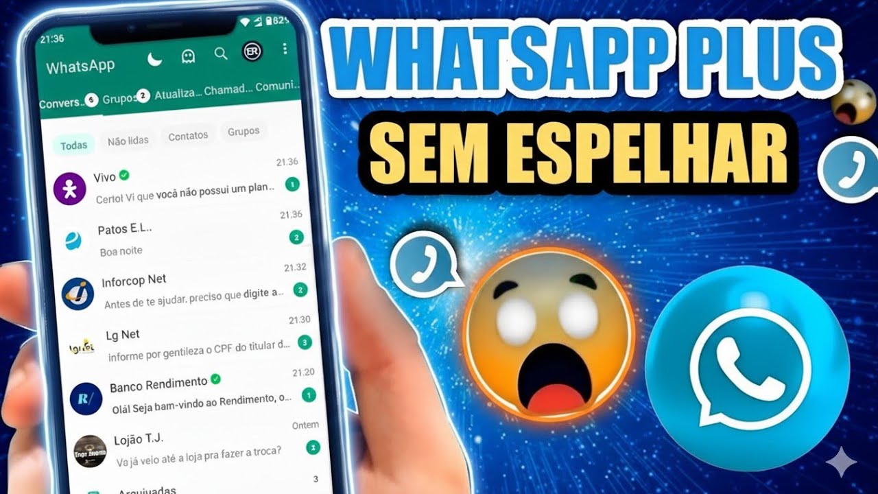 SAIU! NOVO WHATSAPP PLUS VERS&Atilde;O 4.2.0F FUNCIONANDO COM N&Uacute;MERO DIRETO✅ COM V&Aacute;RIAS FUN&Ccedil;&Otilde;ES NOVAS!🤩