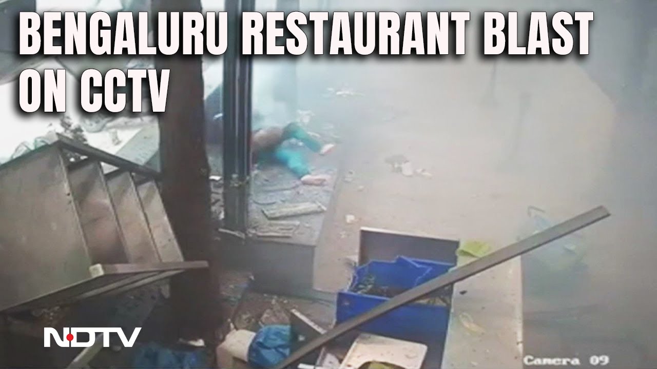 Blast In Rameshwaram Cafe | On CCTV, Moment Explosion Hit Popular Bengaluru Cafe