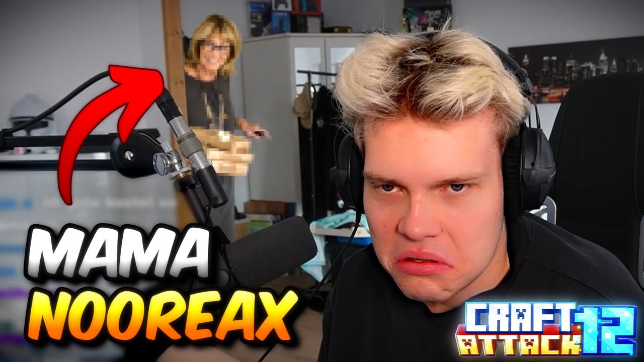 Mama Nooreax crasht den Stream und frontet Papaplatte