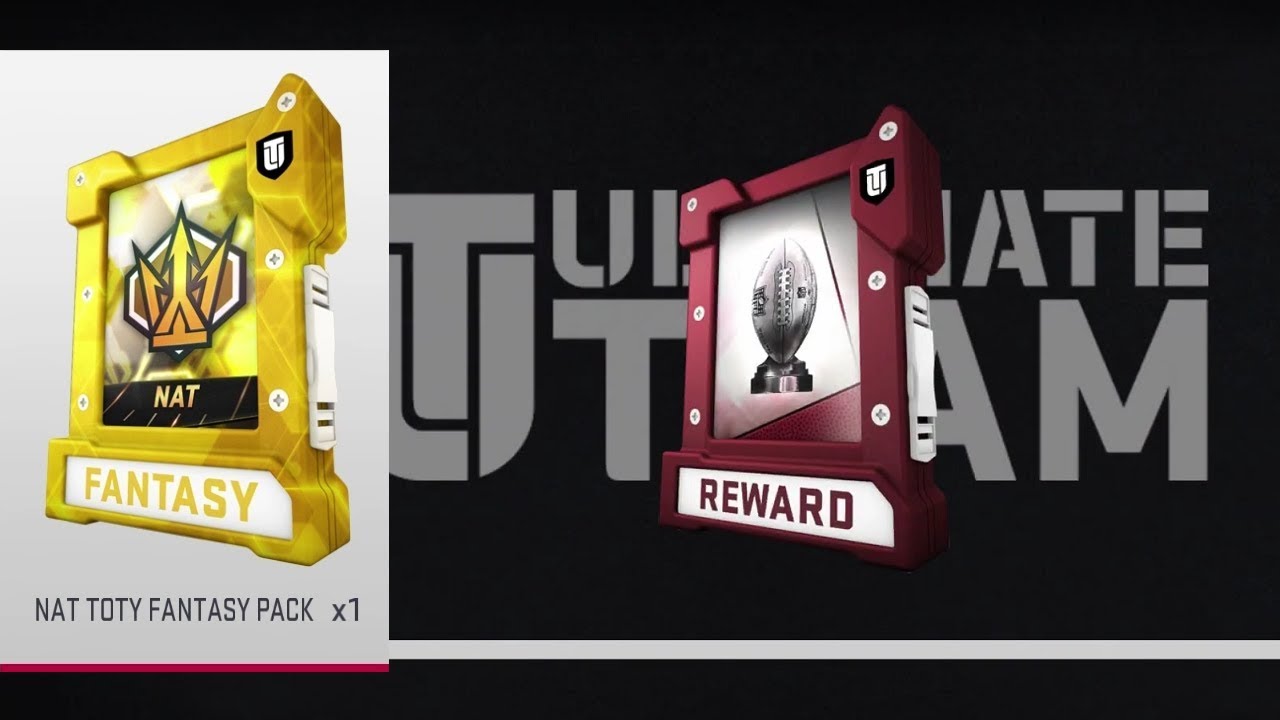 TOTY FANTASY NAT PACK! 6-0 HOUSE RULES EVENT REWARD! MADDEN 19 ULTIMATE TEAM