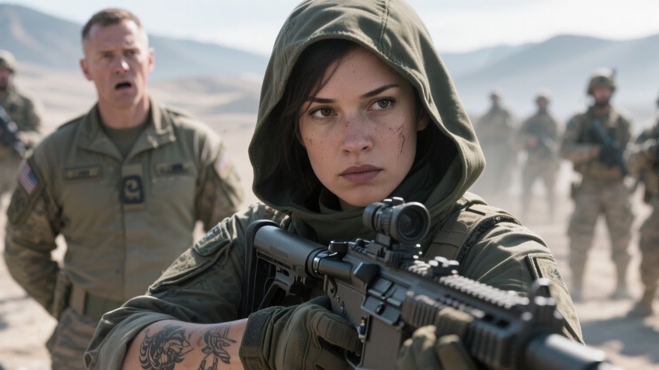 “Fake Tattoo?” They Laughed — Until the Sniper Pulled Back Her Hood and the SEAL Commander Froze
