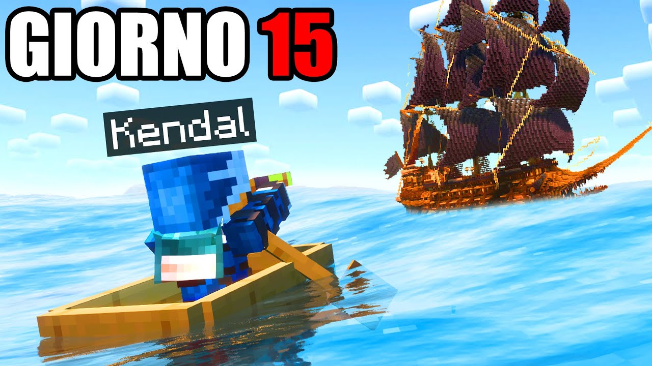 100 GIORNI DA PIRATA SU MINECRAFT - ITA