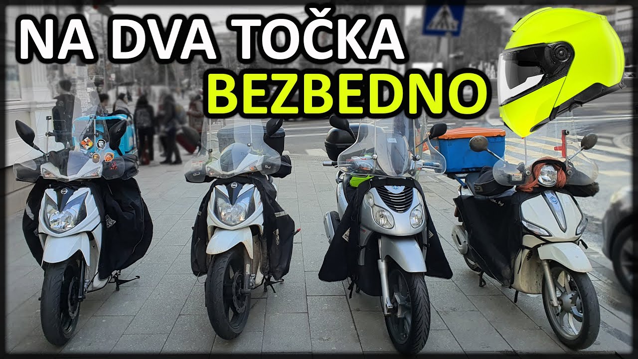 KAKO BEZBEDNO VOZITI SKUTER (I MOTOR) PO GRADU
