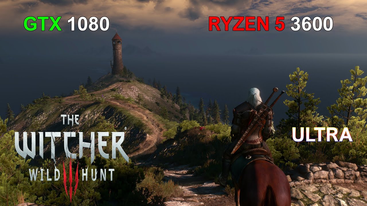 The Witcher 3: Wild Hunt - Complete Edition- GTX 1080 - Ryzen 5 3600 - Max Settings - Benchmark 2021